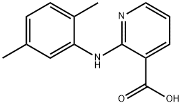2-[(2,5-dimethylphenyl)amino]pyridine-3-carboxylic acid Structure