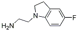 5-fluoro-2,3-dihydro-1H-Indole-1-ethanaMine Structure