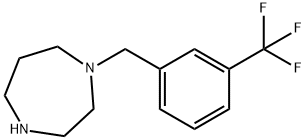 1-[3-(TrifluoroMethyl)benzyl]hoMopiperazine, 95% Structure
