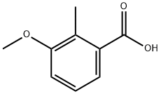 3-Methoxy-2-methylbenzoic acid 구조식 이미지