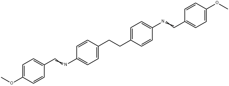 N,N'-BIS(4-METHOXYBENZYLIDENE)-ALPHA,ALPHA'-BI-P-톨루이딘 구조식 이미지