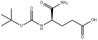 BOC-D-GLU-NH2 Structure