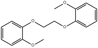 1,2-bis(2-methoxyphenoxy)ethane  Structure