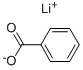 Lithium benzoate Structure