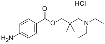 Dimethocaine Hydrochloride 구조식 이미지