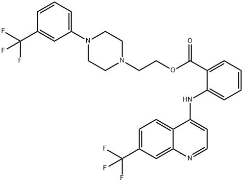 Antrafenine Structure