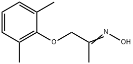 (2,6-DIMETHYLPHENOXY)ACETOXIME Structure