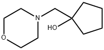 Cyclopentanol, 1-(4-morpholinylmethyl)- (9CI) Structure