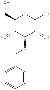 Glucopyranose, 3-O-benzyl-, D- (8CI) Structure