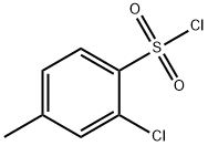 2-CHLORO-4-메틸벤젠설폰일클로라이드 구조식 이미지