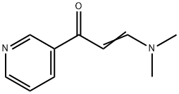 1-(3-Pyridyl)-3-(dimethylamino)-2-propen-1-one 구조식 이미지