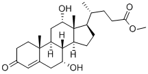 Methyl 3-keto-delta-4-cholate Structure