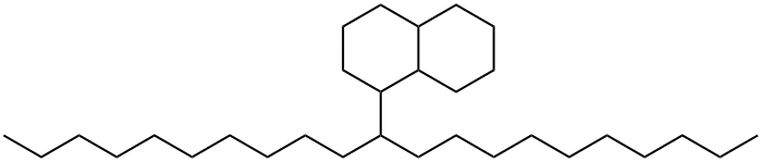 1-(1-Decylundecyl)decahydronaphthalene Structure