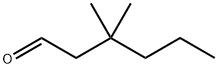 3,3-Dimethylhexanal Structure