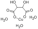 COPPER(II) TARTRATE MONOHYDRATE Structure