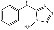 N~5~-phenyl-1H-tetrazole-1,5-diamine 구조식 이미지