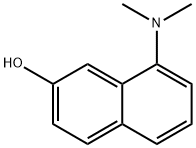 1-(N-dimethyl)amino-7-naphthol Structure