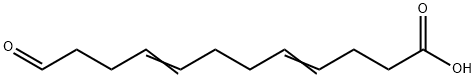 11-formylundeca-4,8-dienoic acid Structure