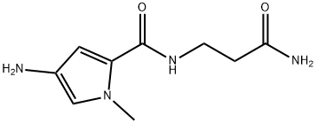 N-(2-Carbamoylethyl)-4-amino-1-methyl-1H-pyrrole-2-carboxamide 구조식 이미지