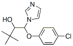 1-(4-Chlorophenoxy)-1-(1-imidazolyl)-3,3-dimethyl-2-butanol 구조식 이미지