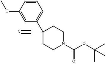 553631-35-9 1-BOC-4-CYANO-4-(3-METHOXYPHENYL)-PIPERIDINE