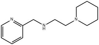2-Pyridinemethanamine,N-[2-(1-piperidinyl)ethyl]-(9CI) Structure