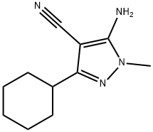 553672-05-2 5-Amino-3-cyclohexyl-1-methyl-1H-pyrazole-4-carbonitrile