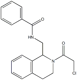 1-((BENZAMIDO)METHYL)-1,2,3,4-TETRAHYDROISOQUINOLINE Structure