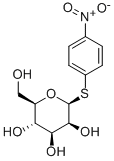 4-Nitrophenylb-D-thiomannopyranoside 구조식 이미지