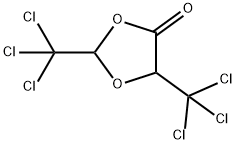 1,3-디옥솔란-4-온,2,5-비스-트리클로로메틸- 구조식 이미지