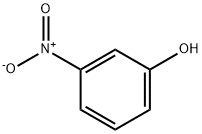 3-Nitrophenol 구조식 이미지