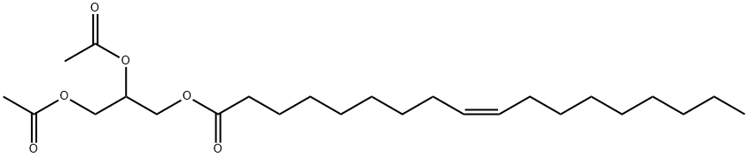 1-O-Oleoyl-2-O,3-O-diacetyl-sn-glycerol Structure