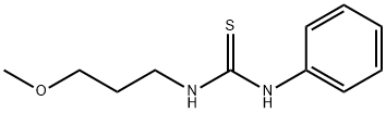3-(3-Methoxypropyl)-1-phenylthiourea Structure