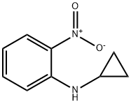 N-cyclopropyl-2-nitroaniline Structure
