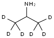 Isopropyl-d6-aMine 구조식 이미지