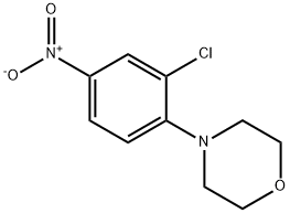 4-(2-클로로-4-니트로-페닐)-모르폴린 구조식 이미지