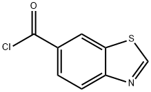 1,3-BENZOTHIAZOLE-6-CARBONYL CHLORIDE,97% 구조식 이미지