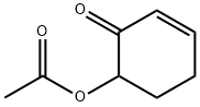 ACETIC ACID 2-OXO-CYCLOHEX-3-ENYL ESTER Structure