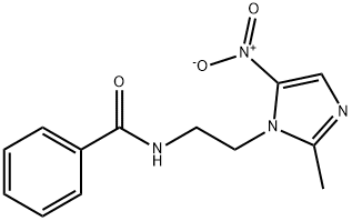 N-[2-(2-methyl-5-nitro-1H-imidazol-1-yl)ethyl]benzamide Structure