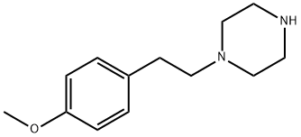 1-[2-(4-메톡시페닐)에틸]피페라진 구조식 이미지