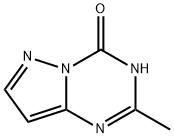 Pyrazolo[1,5-a]-1,3,5-triazin-4(1H)-one, 2-methyl- (9CI) Structure