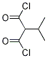 Propanedioyl dichloride, (1-Methylethyl)- Structure