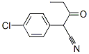 2-(4-chlorophenyl)-3-oxovaleronitrile 구조식 이미지