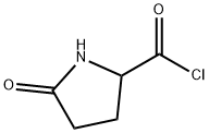 2-피롤리딘카르보닐클로라이드,5-옥소-(9CI) 구조식 이미지