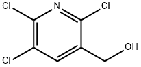 3-Pyridinemethanol, 2,5,6-trichloro- 구조식 이미지