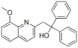 2-(8-methoxyquinolin-2-yl)-1,1-diphenyl-ethanol Structure