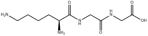 H-LYS-GLY-GLY-OH 2HCL H2O Structure