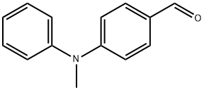 4-[METHYL(PHENYL)AMINO]BENZALDEHYDE Structure