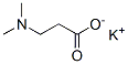 칼륨N,N-디메틸-베타-알라니네이트 구조식 이미지