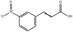 3-Nitrocinnamic acid 구조식 이미지